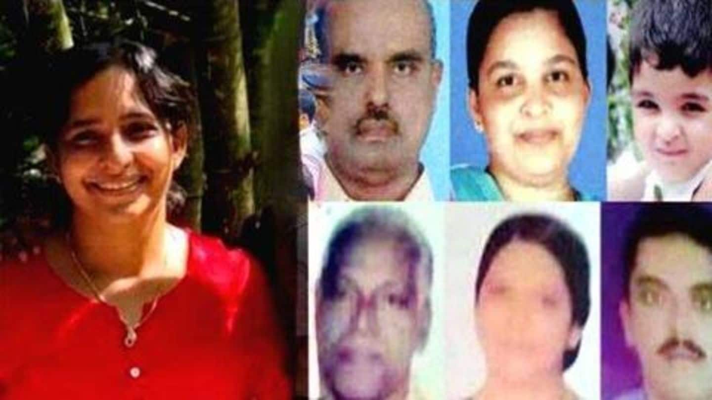 Kerala: Using cyanide, woman killed husband and five family members