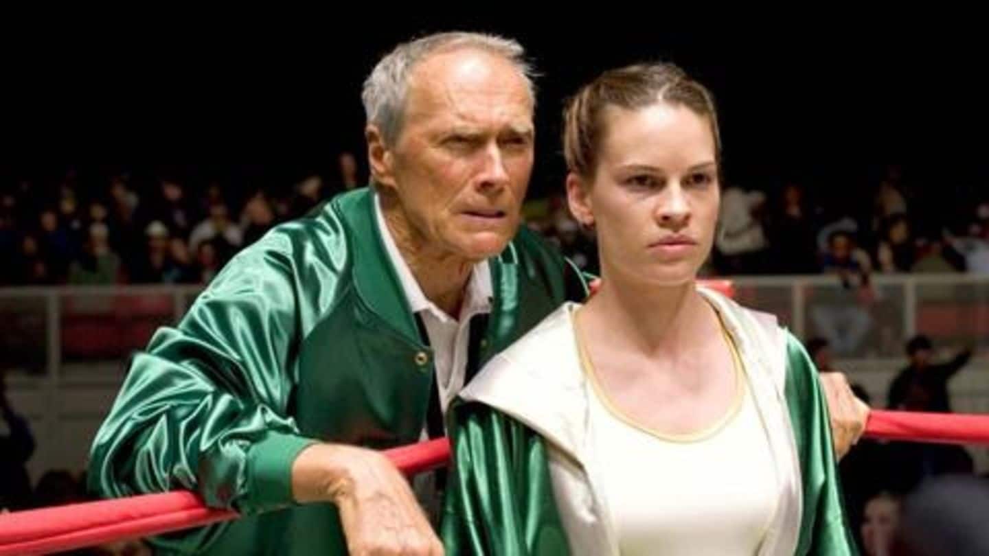 Hillary Swank won an Oscar for 'Million Dollar Baby' Hillary Swank won an Oscar for 'Million Dollar Baby'
