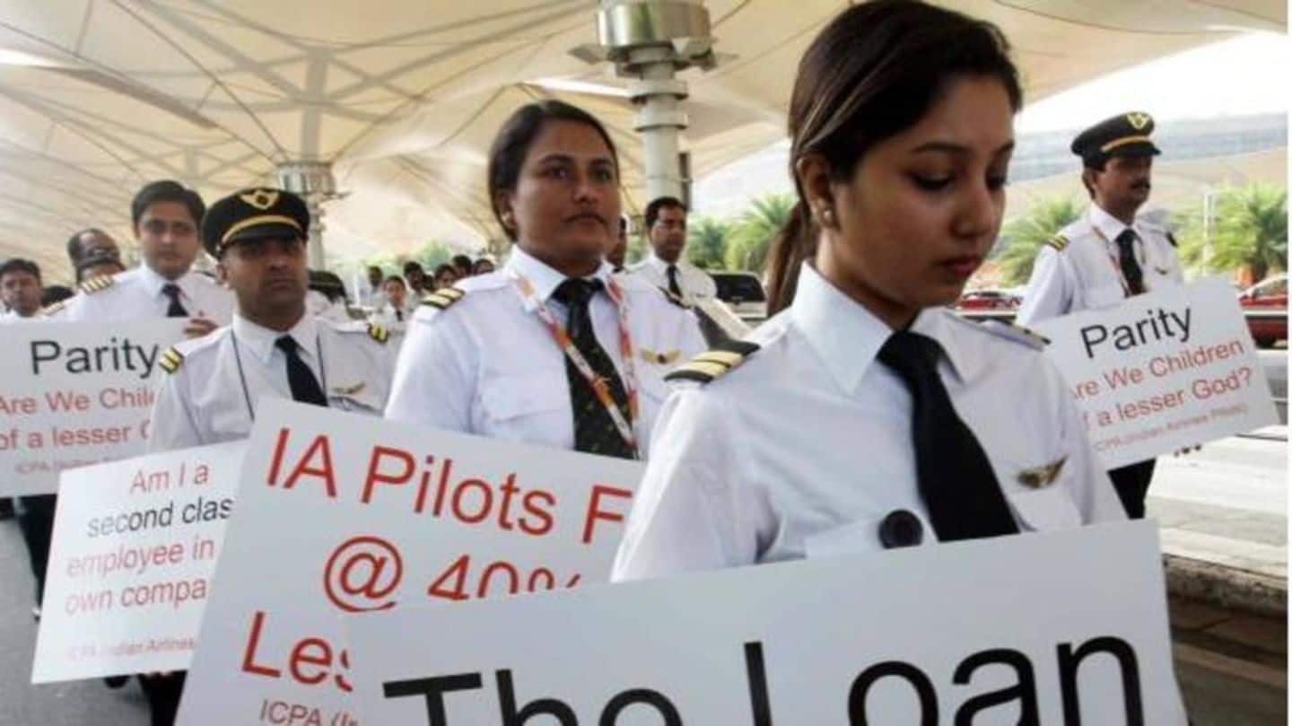 Before privatization, clear our dues, appeals AI pilots to Center