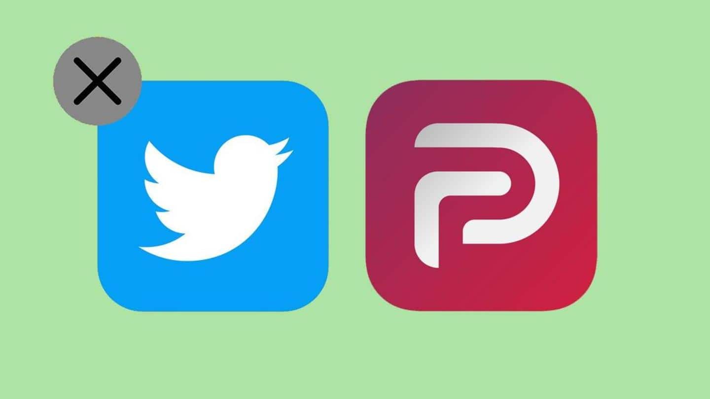 Parler app temporarily suspended, but usable if already installed Parler app temporarily suspended, but usable if already installed