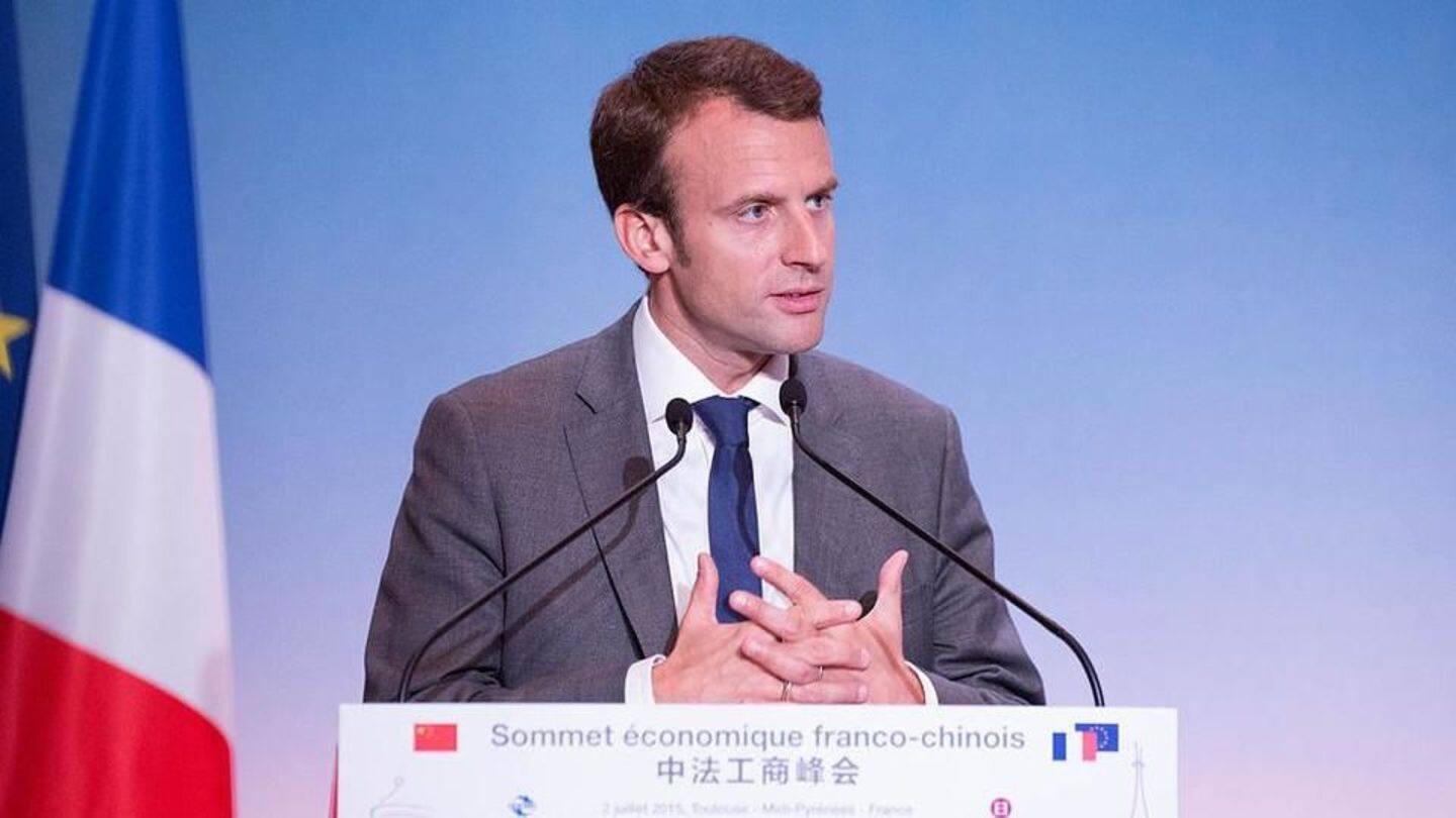 Fighting Islamic terror is France's top priority: French President Macron