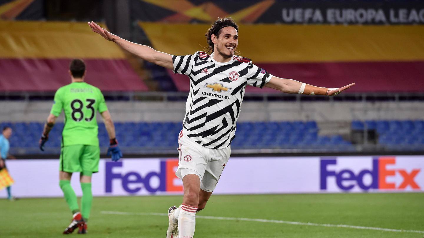 Cavani scripts this record after shining against Roma Cavani scripts this record after shining against Roma