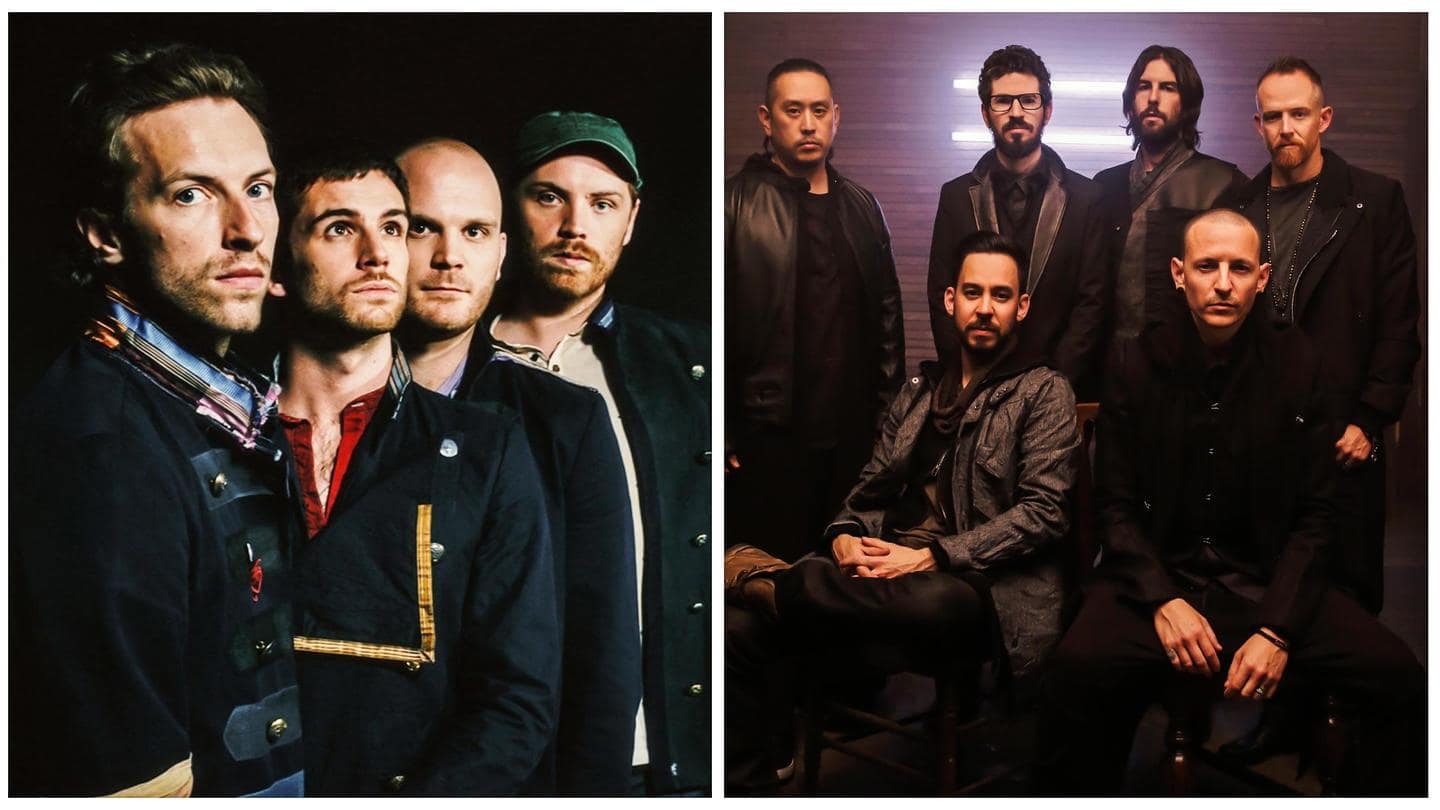 Coldplay and Linkin Park (without Chester Bennington sadly) Coldplay and Linkin Park (without Chester Bennington sadly)