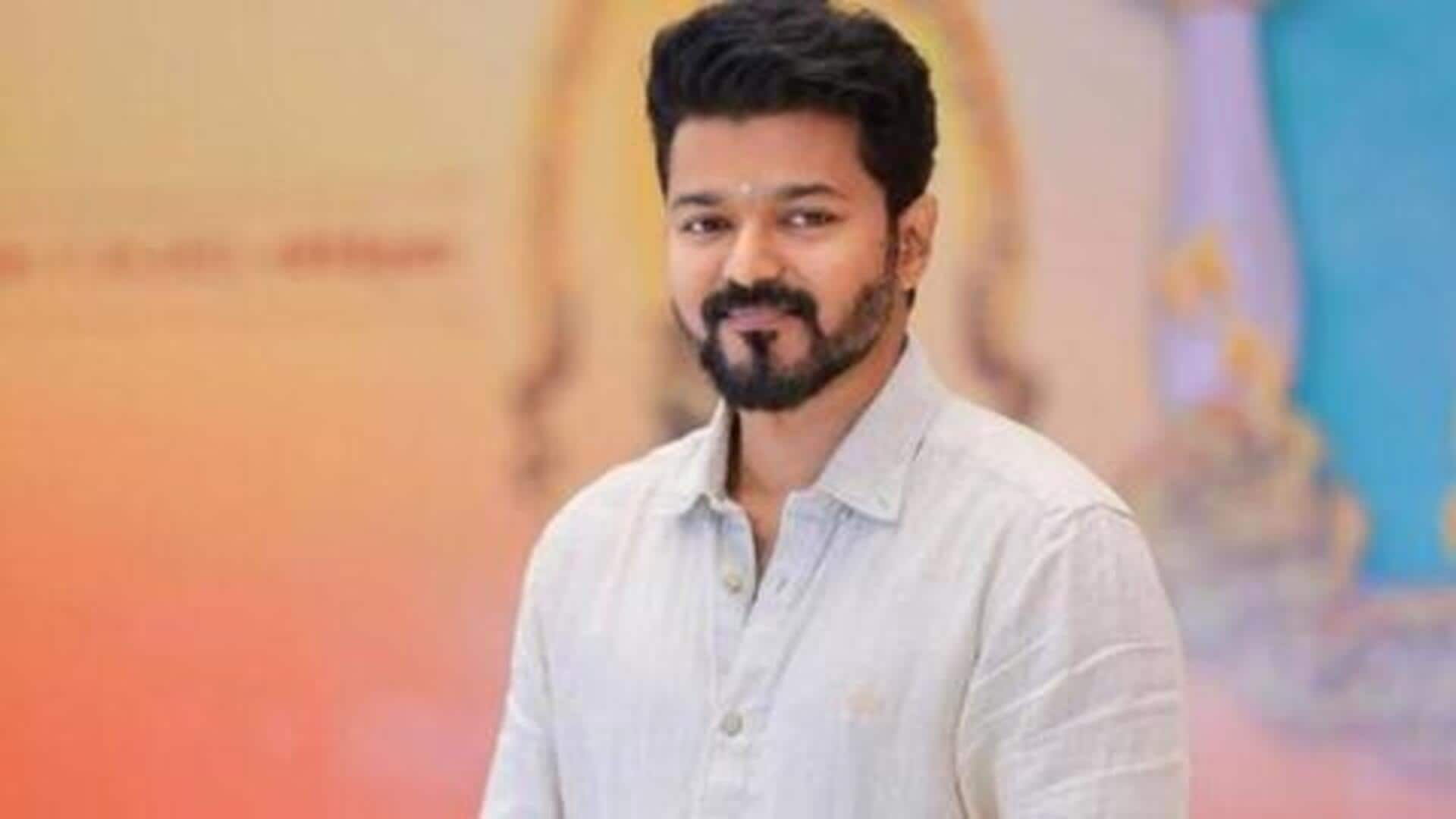 Vijay receives 'Y' category security ahead of assembly elections 