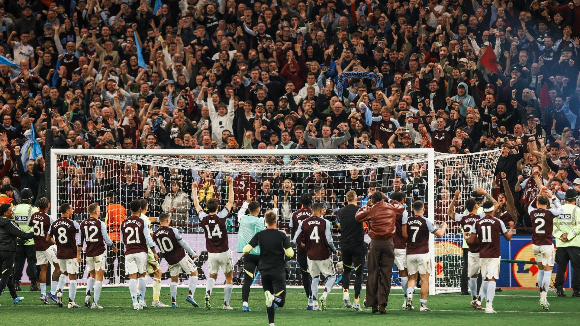 Aston Villa rout Nottingham Forest, reach Europa League final: Stats