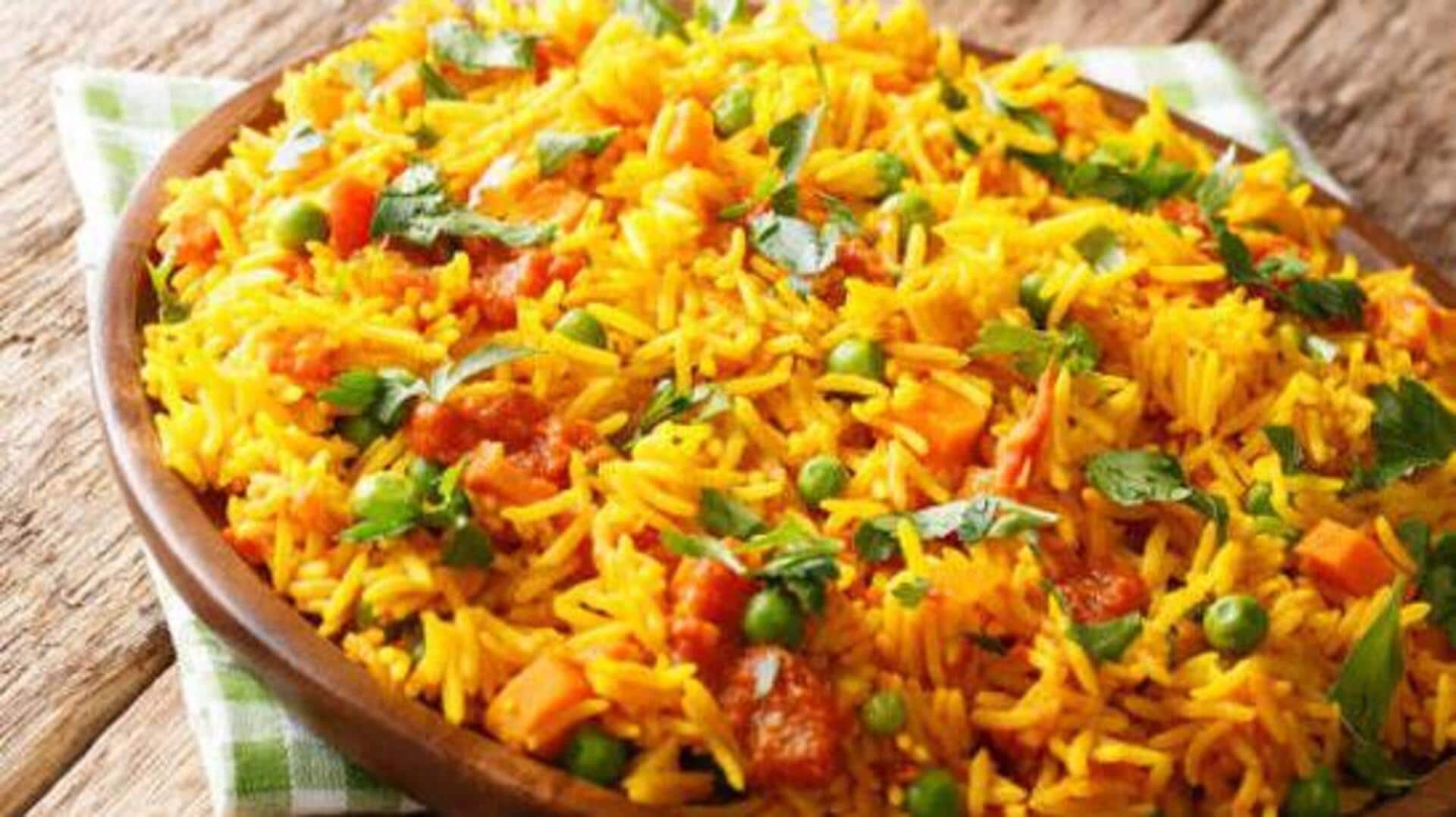 Try these dishes using basmati rice
