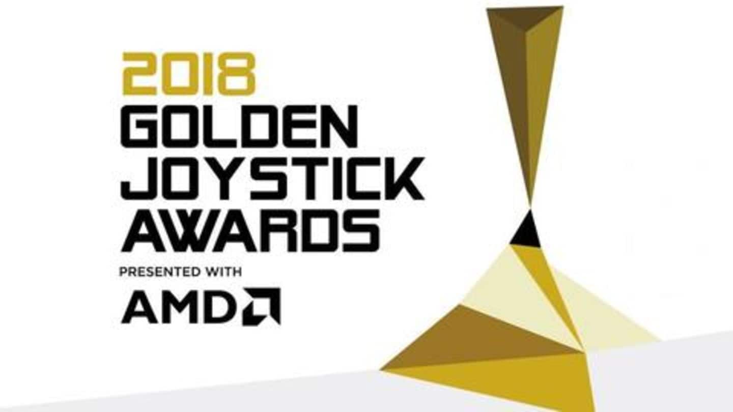 #GamingBytes: All about the winners of Golden Joystick Awards