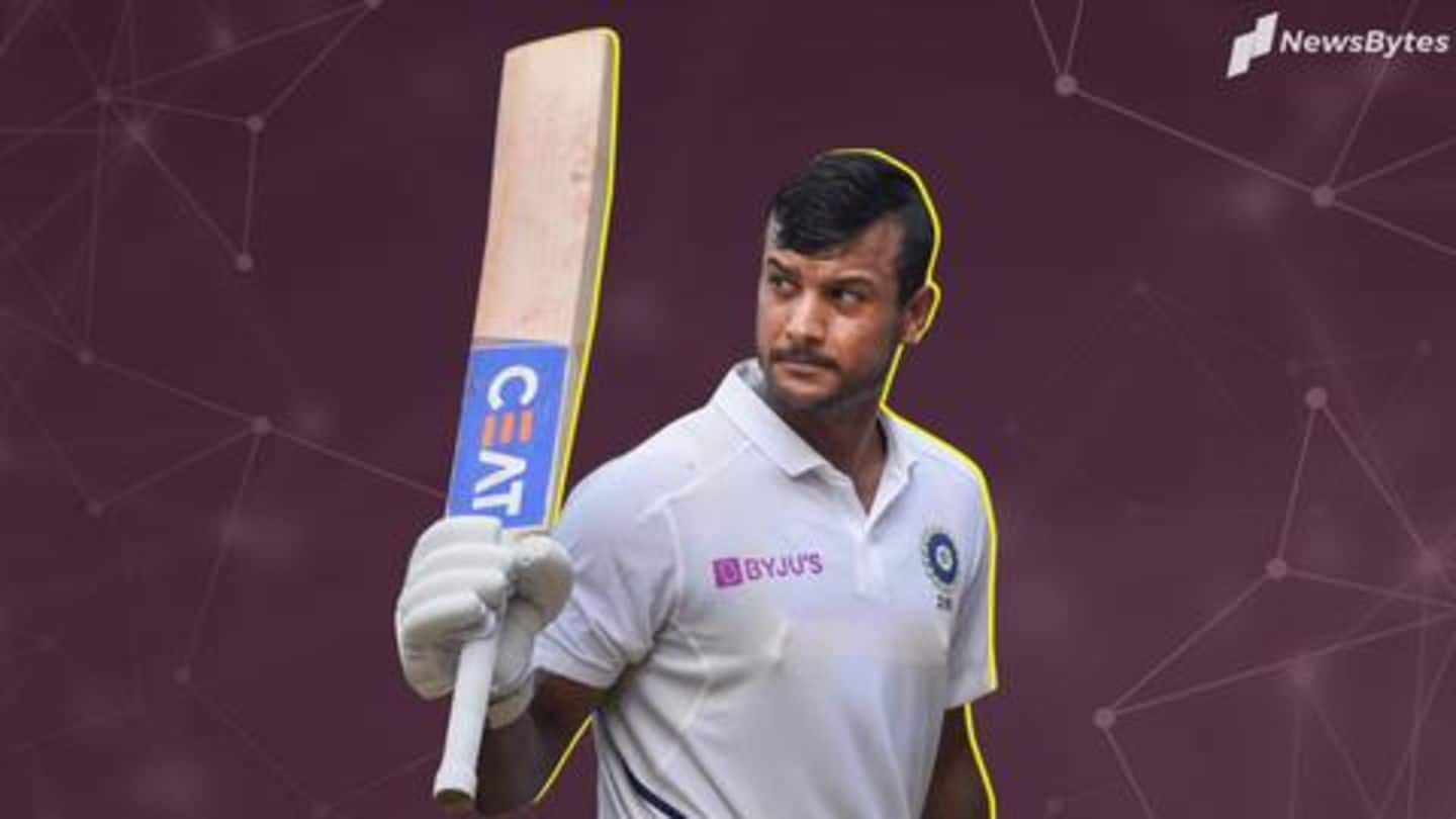 Mayank Agarwal hits third Test century: Stats, records and more