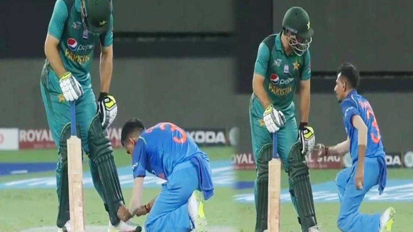 Asia Cup 2018: Yuzvendra Chahal's on-field gesture wins hearts