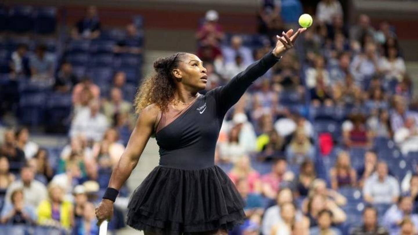 Serena goes in as the favorite Serena goes in as the favorite