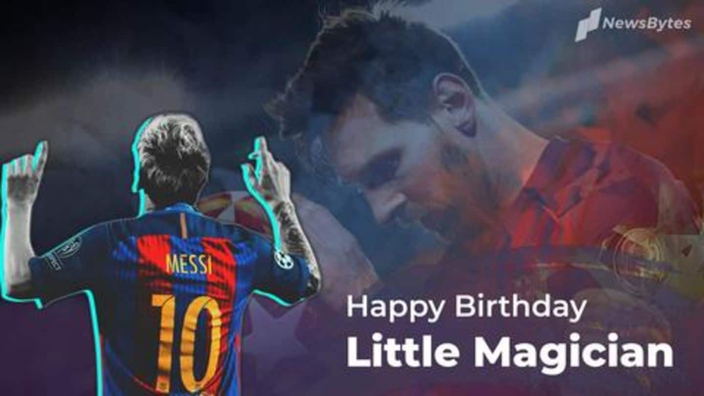 Happy Birthday Lionel Messi: Here're some of his unbreakable records