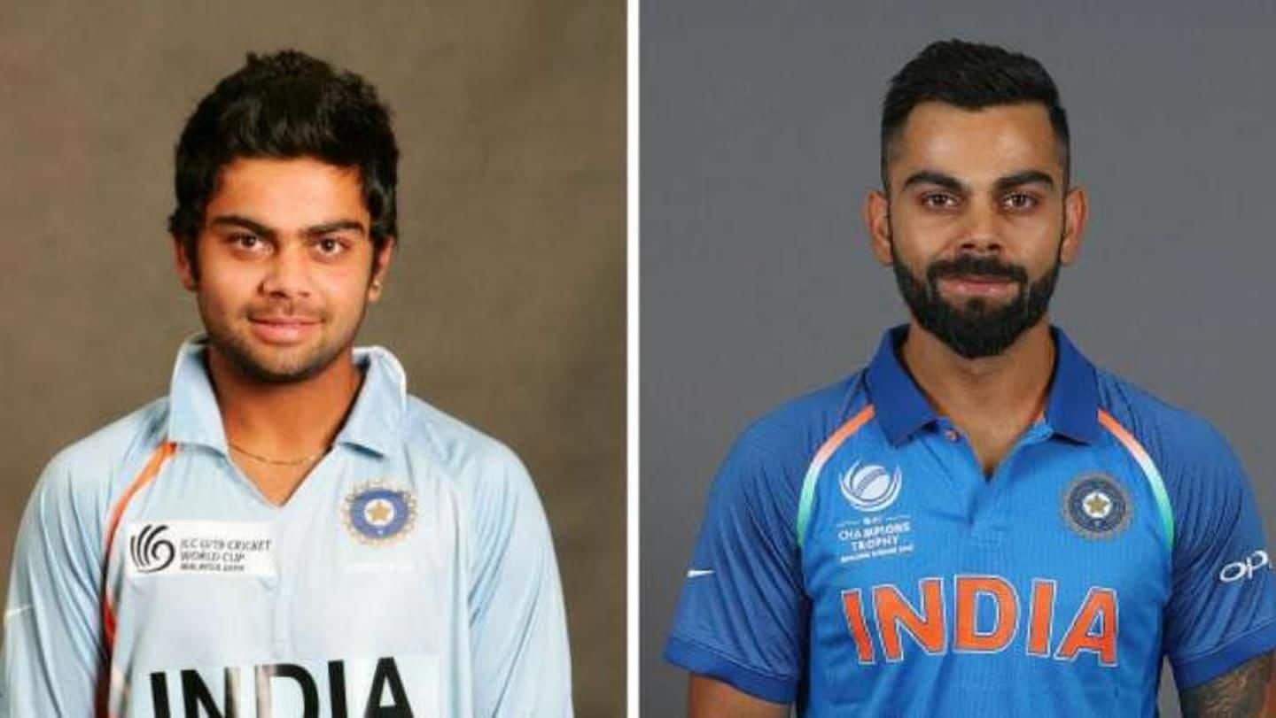 Where are the players who featured in Kohli's debut ODI?