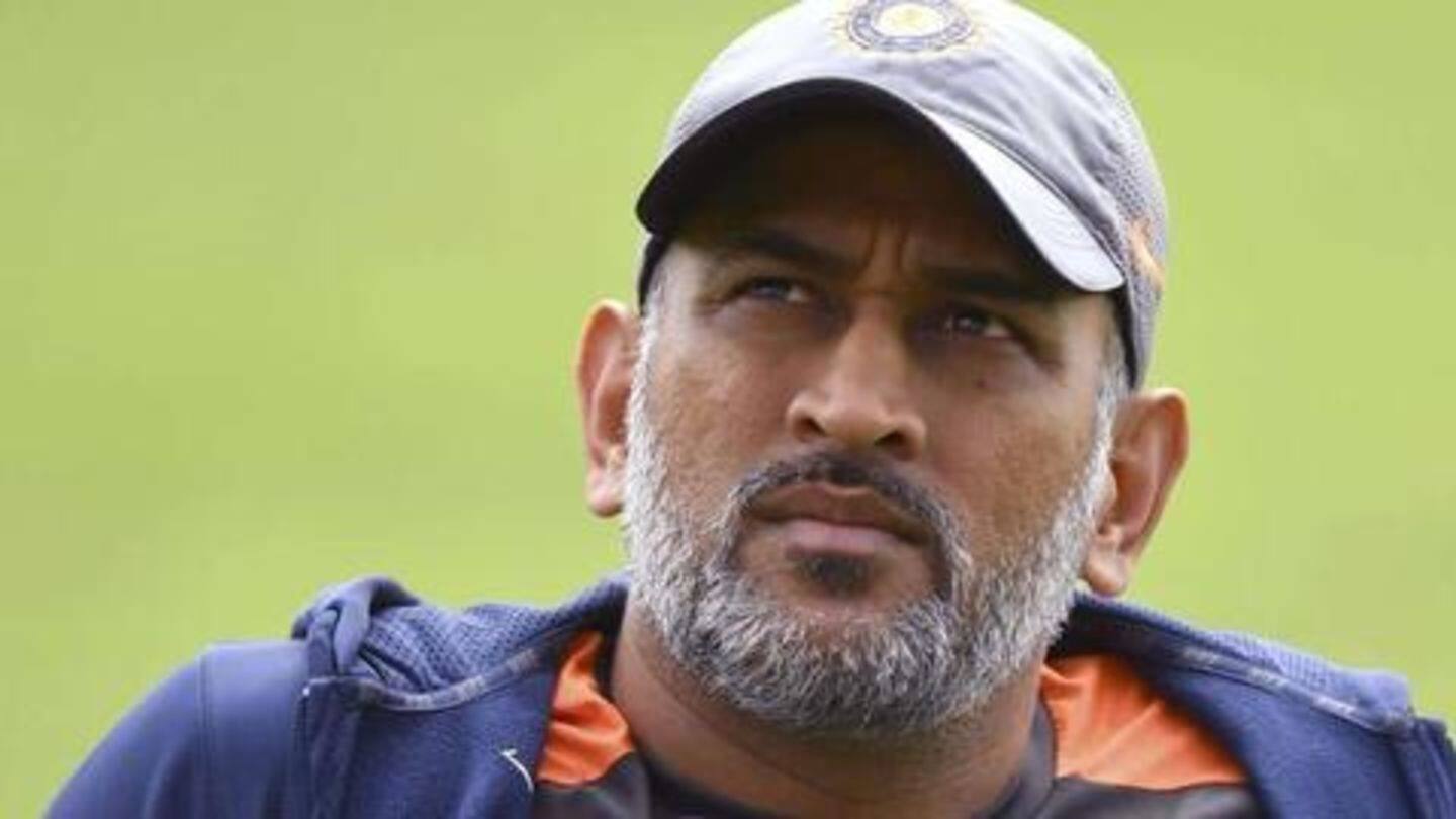 Dhoni not in T20I squads for series against WI, Australia