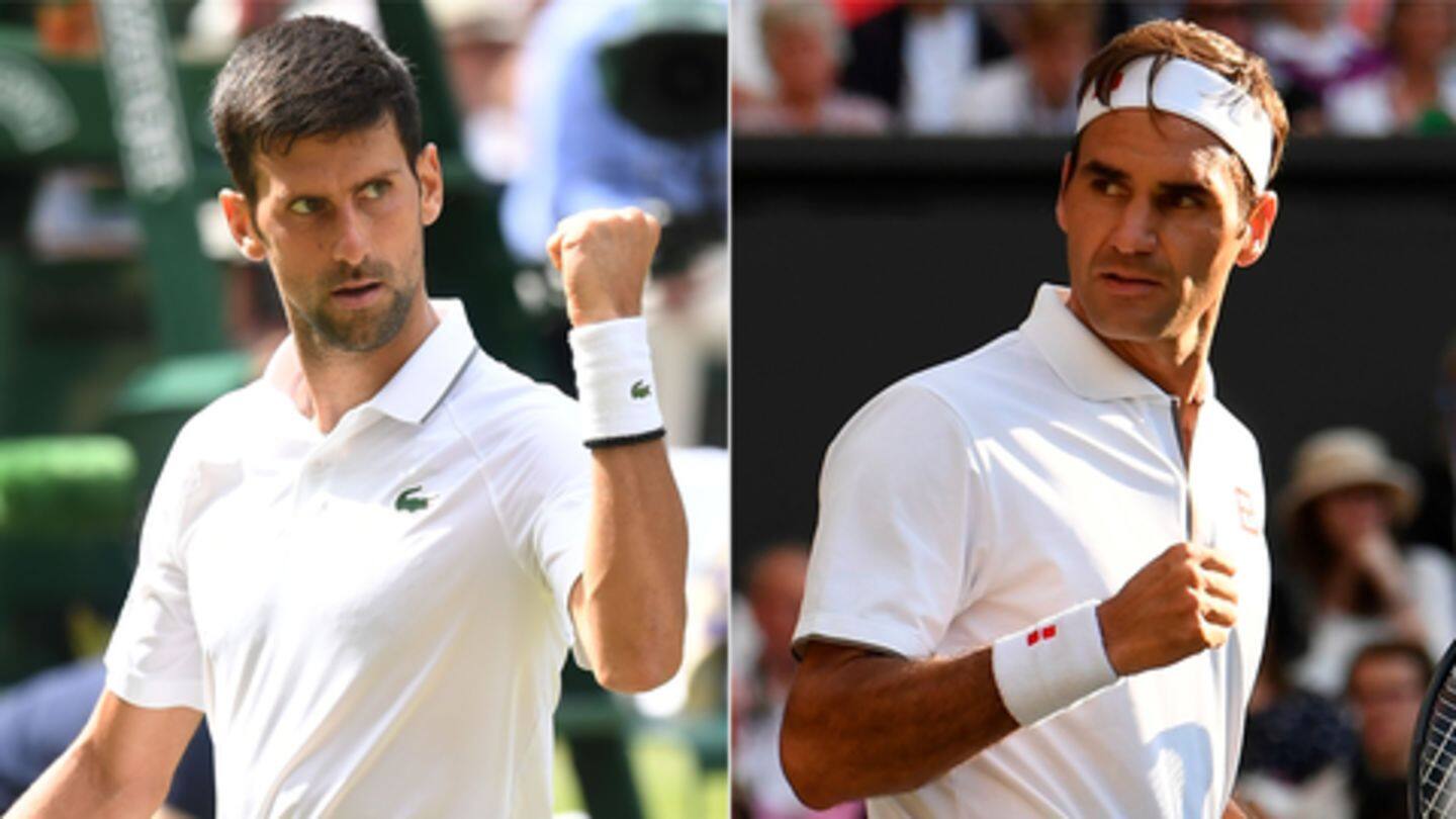 Novak Djokovic beats Roger Federer to win Wimbledon 2019 title
