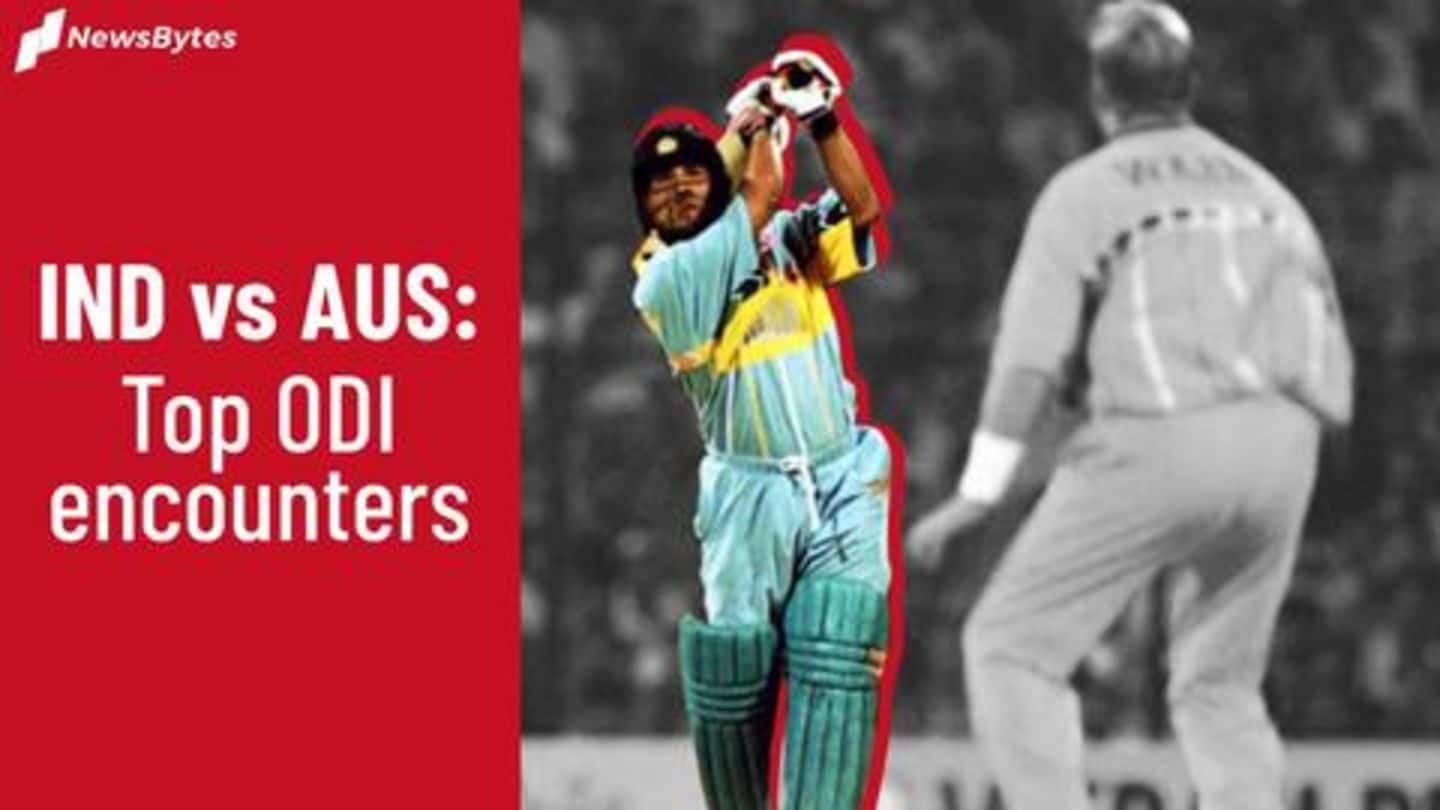 Ranking the best ODIs between India and Australia to date
