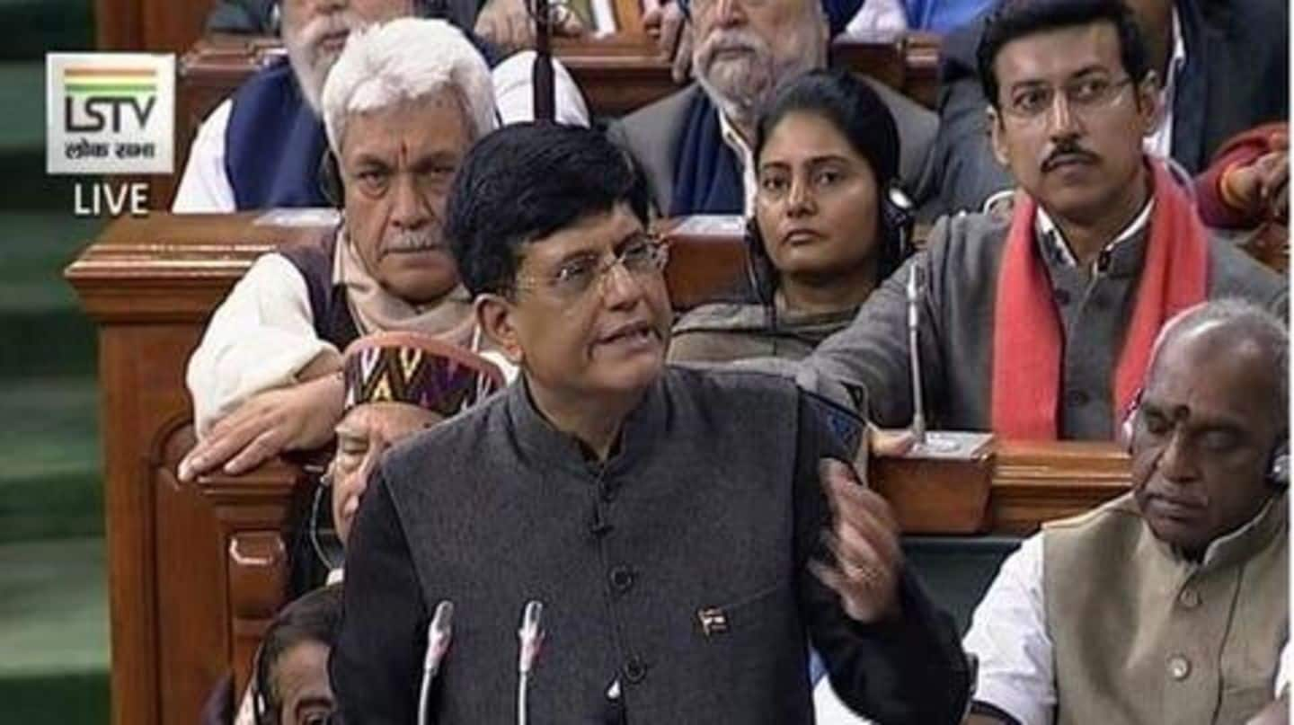 #Budget2019: Piyush Goyal announces direct cash transfer for marginal farmers