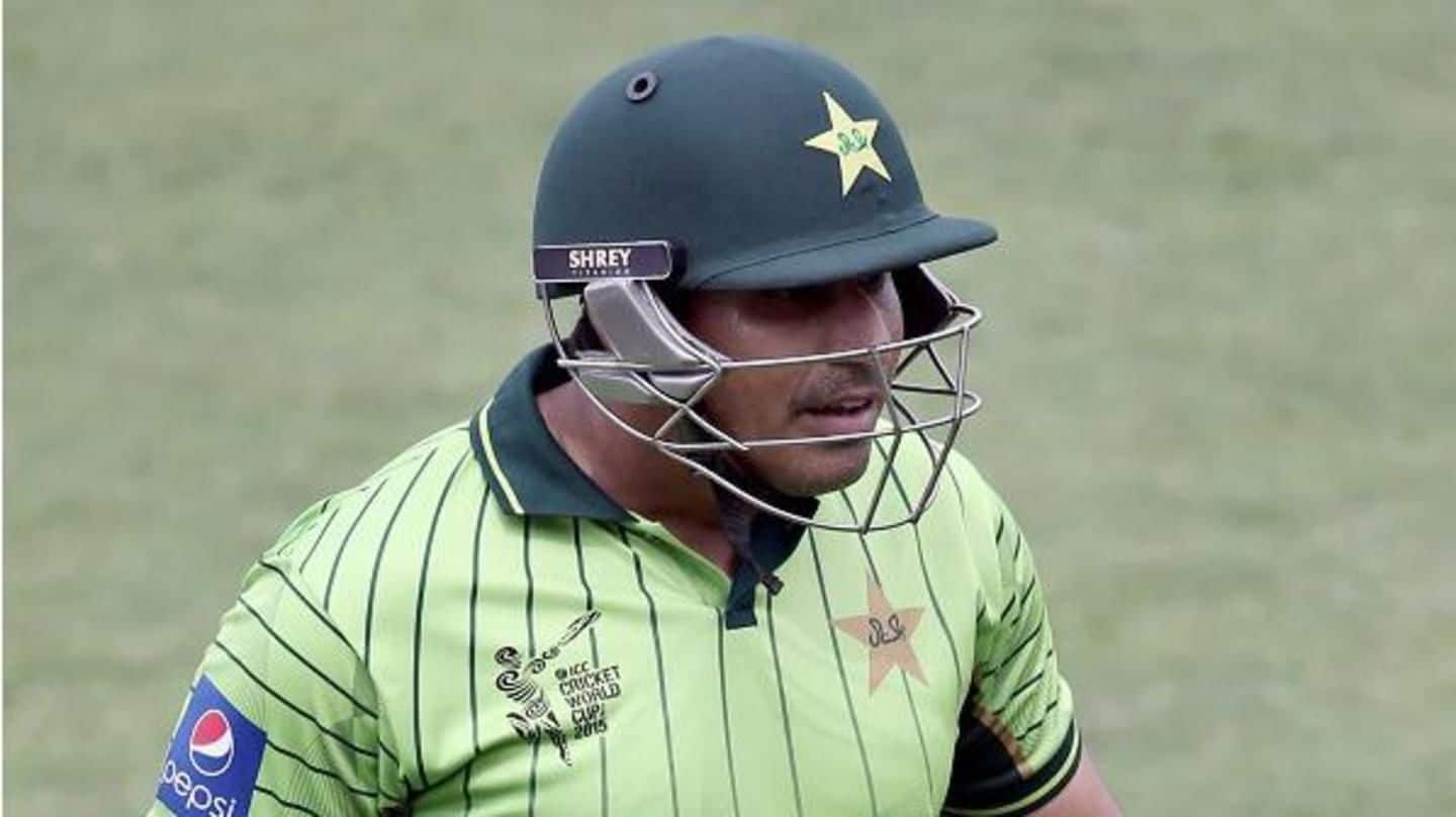 Pakistan batsman Nasir Jamshed banned for 10 years