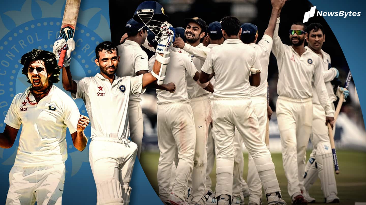 #ThisDayThatYear: India register first Test victory at Lord's since 1986