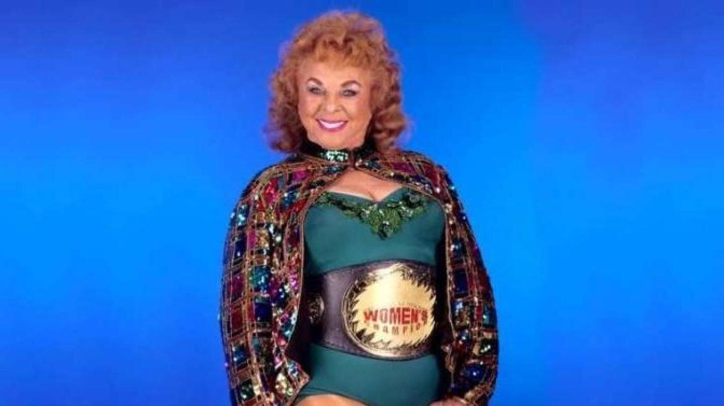 The fabulous unbeaten woman wrestler The fabulous unbeaten woman wrestler