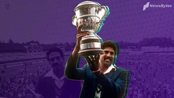 #ThisDayThatYear: Reliving Kapil Dev and his team's World Cup triumph