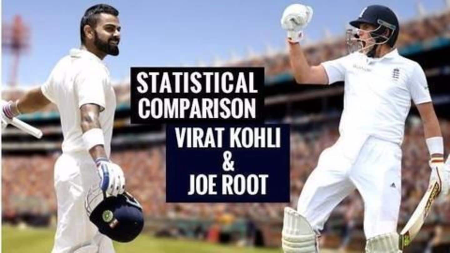 Pitting Virat Kohli against Joe Root, a statistical comparison