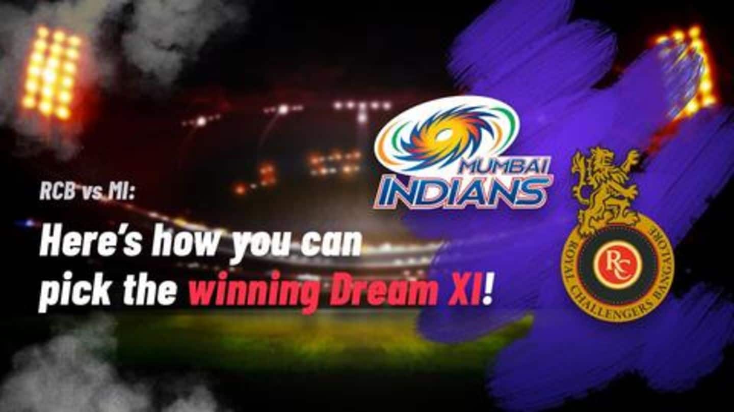 IPL 2019: The winning Dream11 for RCB vs MI