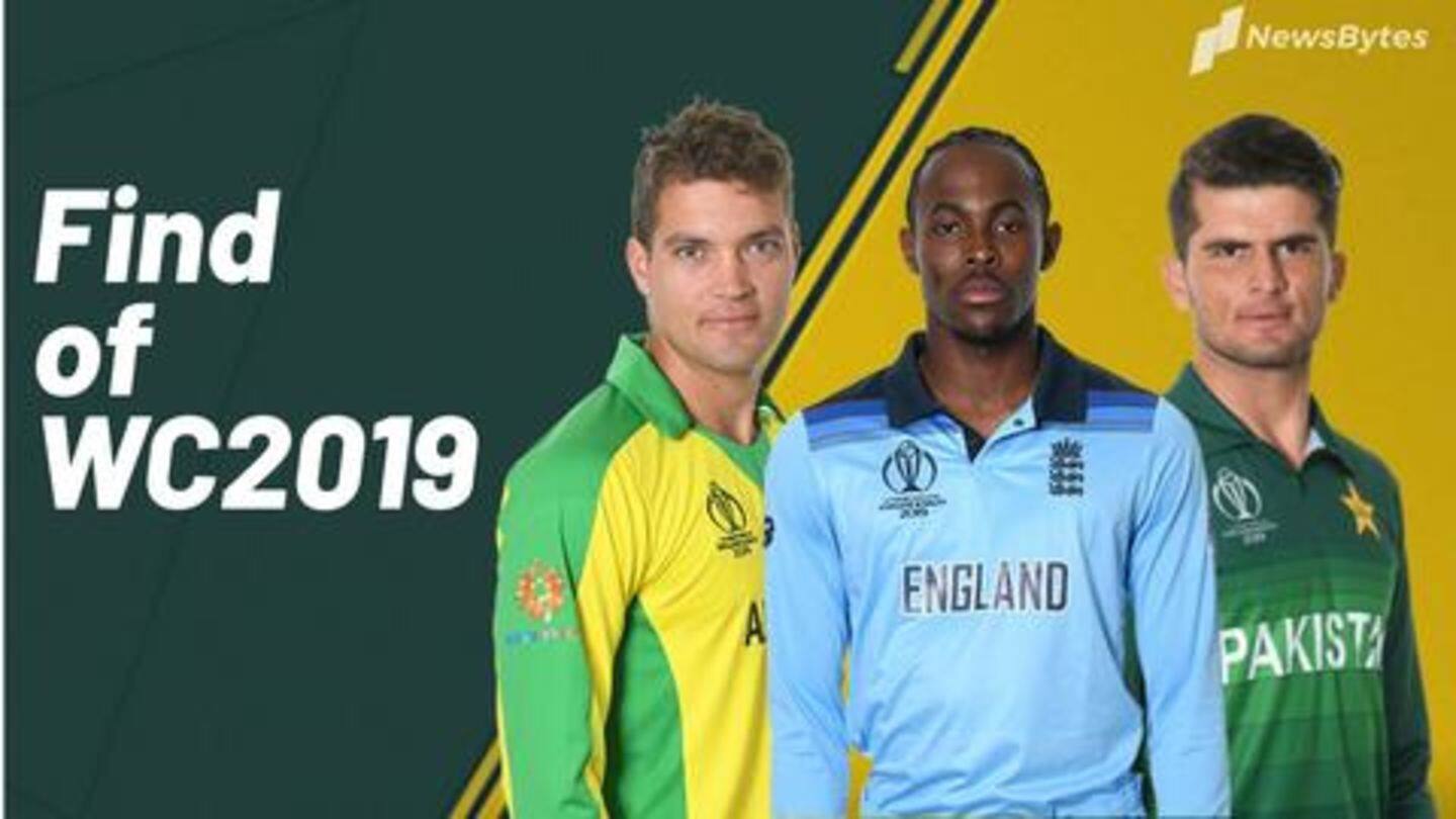5 finds of the ICC World Cup 2019