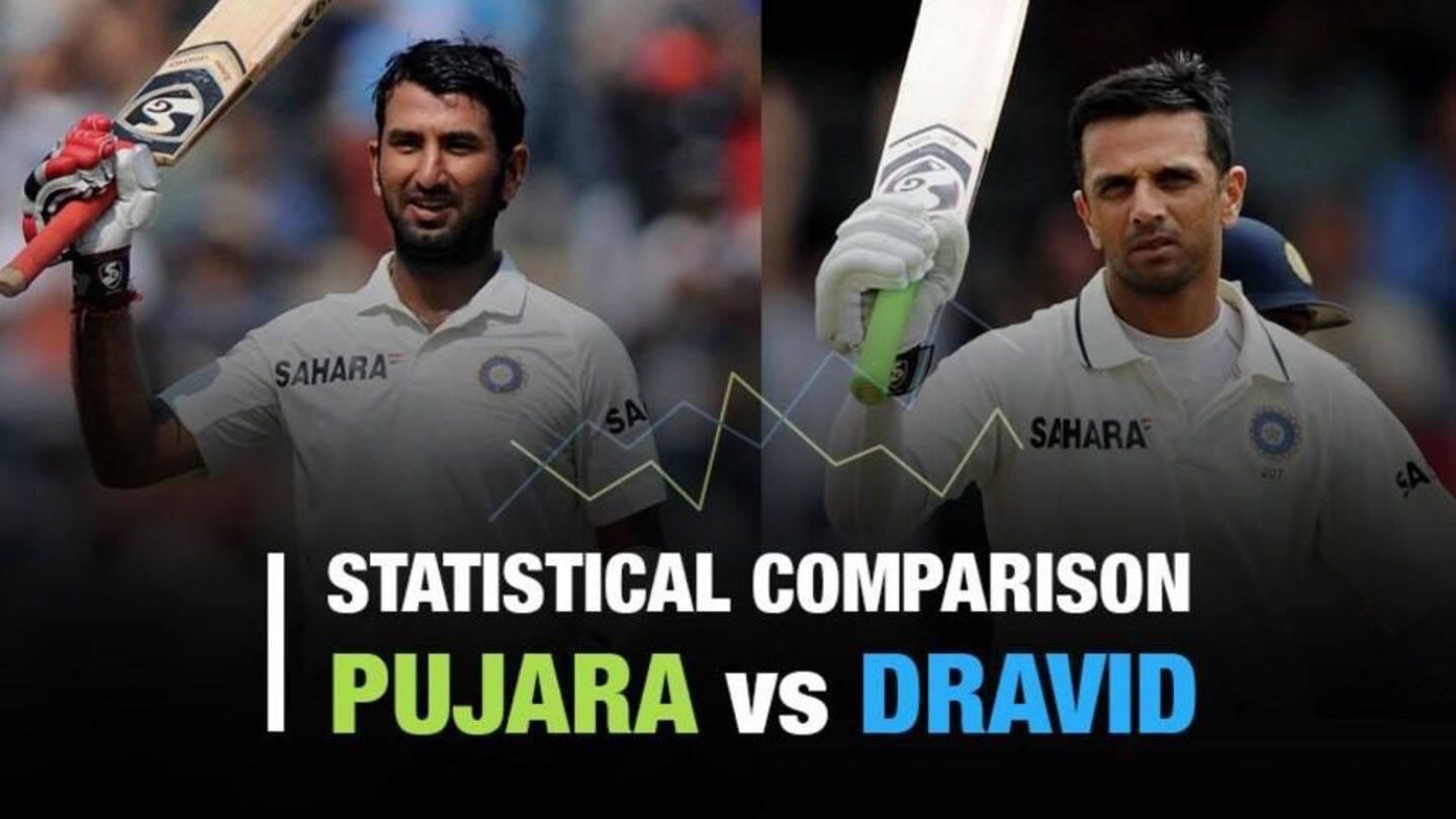 Pitting Pujara against Dravid