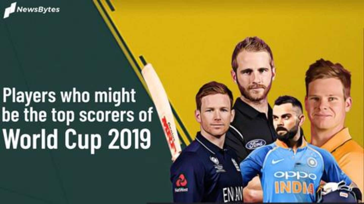 World Cup: Batsmen who can be the top run-getter