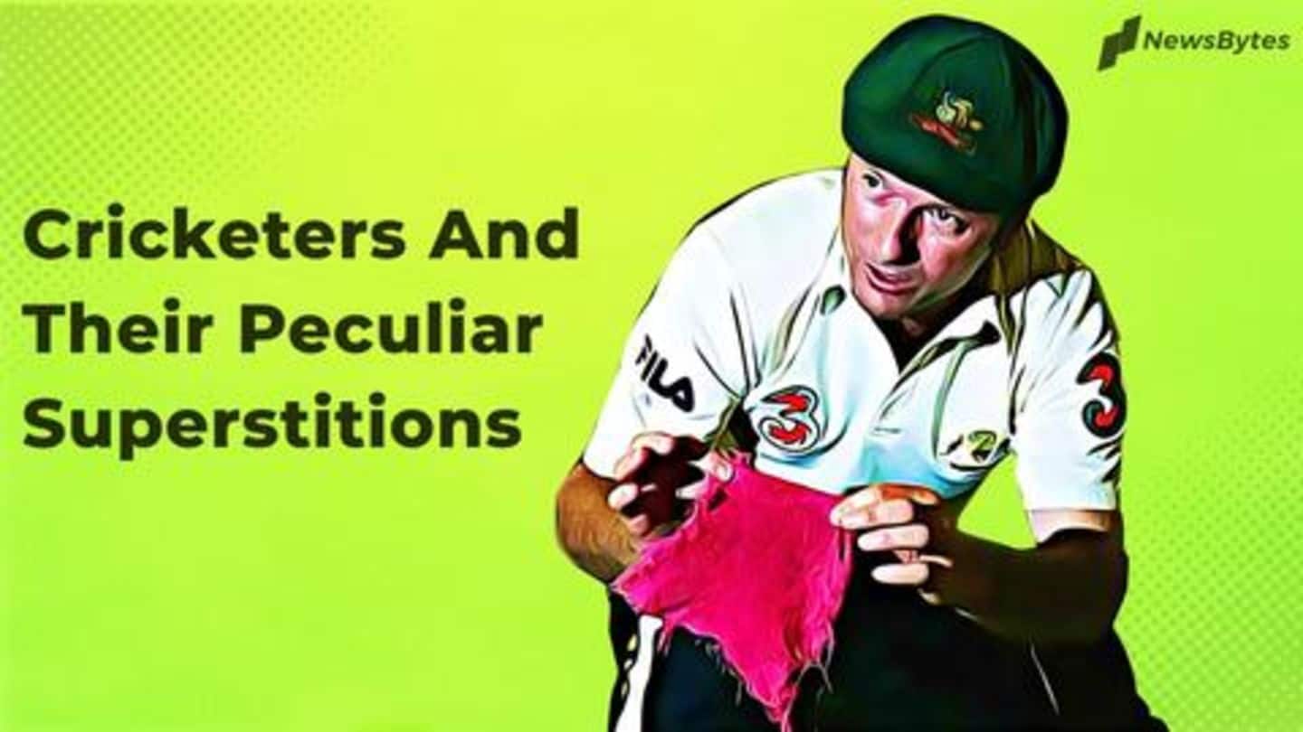Five legendary cricketers and their peculiar superstitions