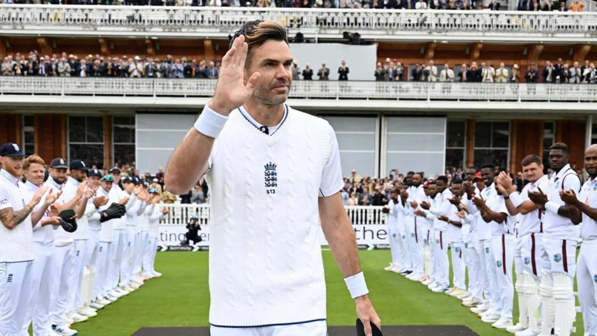 James Anderson extends tenure as England's bowling consultant