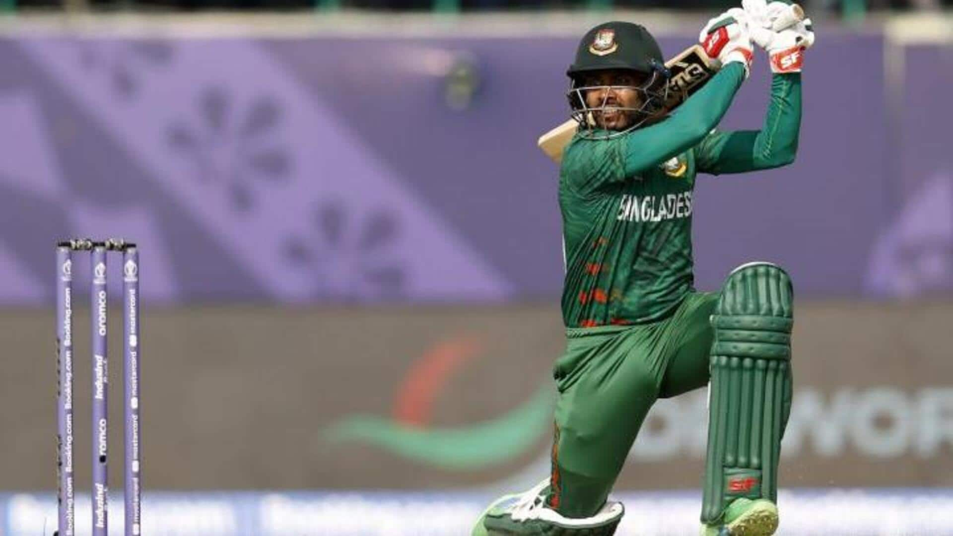 Mehidy Hasan Miraz completes 1,500 ODI runs with 74-run knock