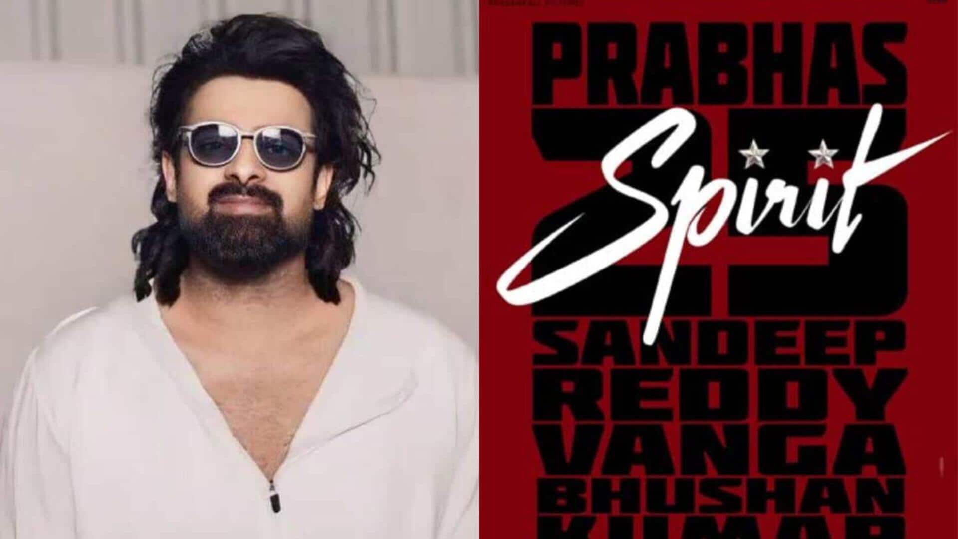 Is Sandeep Reddy Vanga-Prabhas's 'Spirit' delayed? Is Sandeep Reddy Vanga-Prabhas's 'Spirit' delayed?