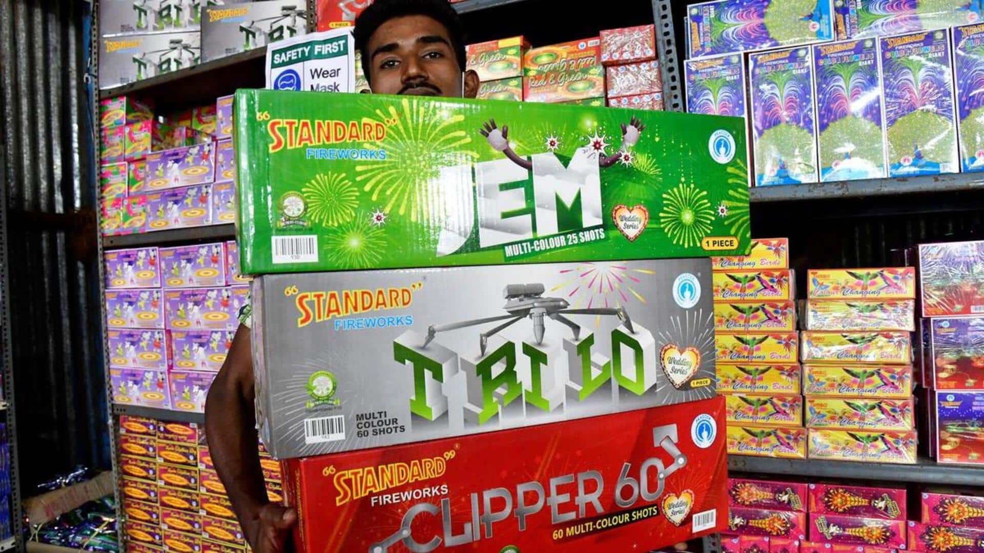 Delhi to approach SC for limited use of 'green firecrackers'