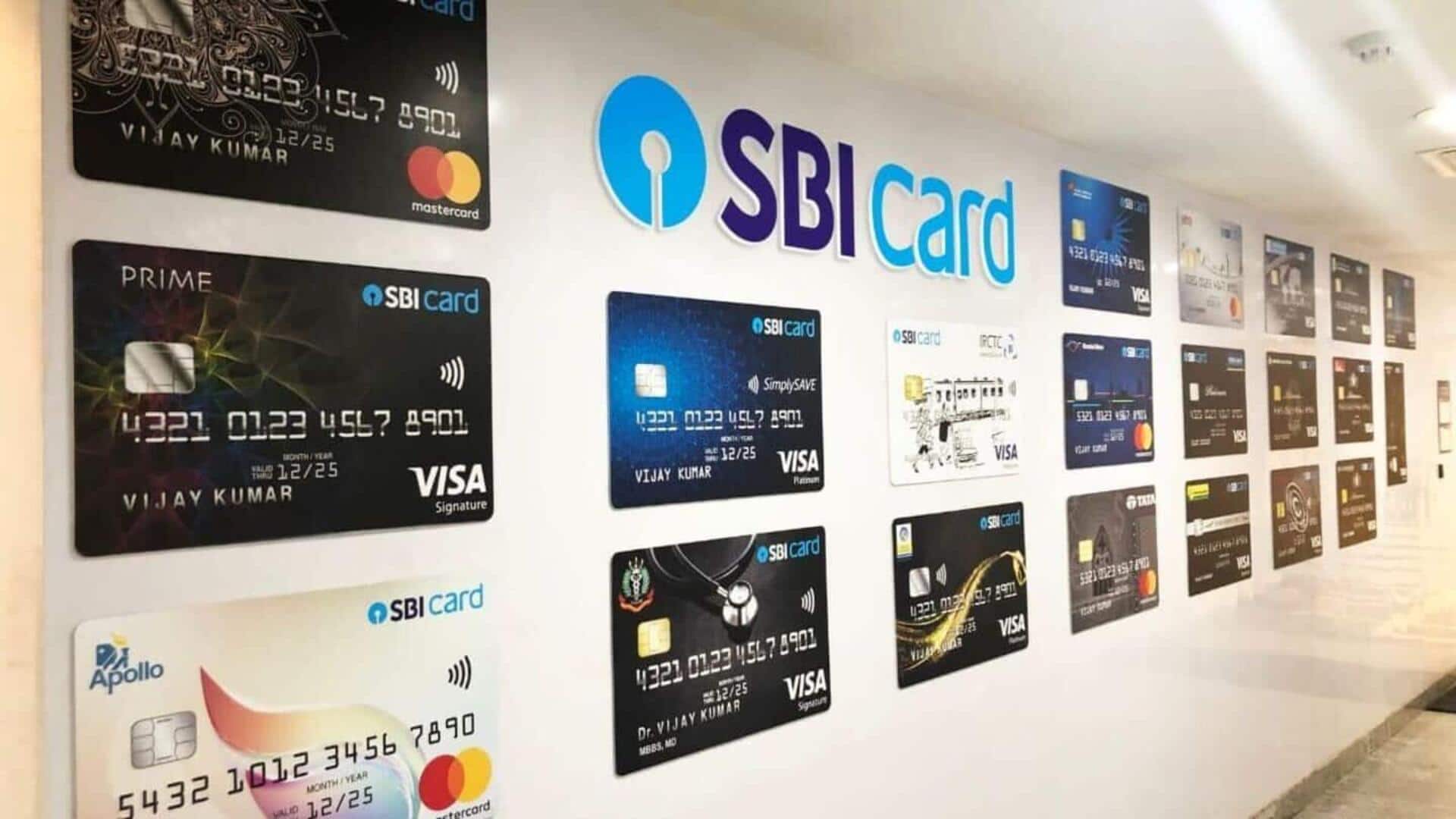 SBI Card announces major fee changes starting November 1
