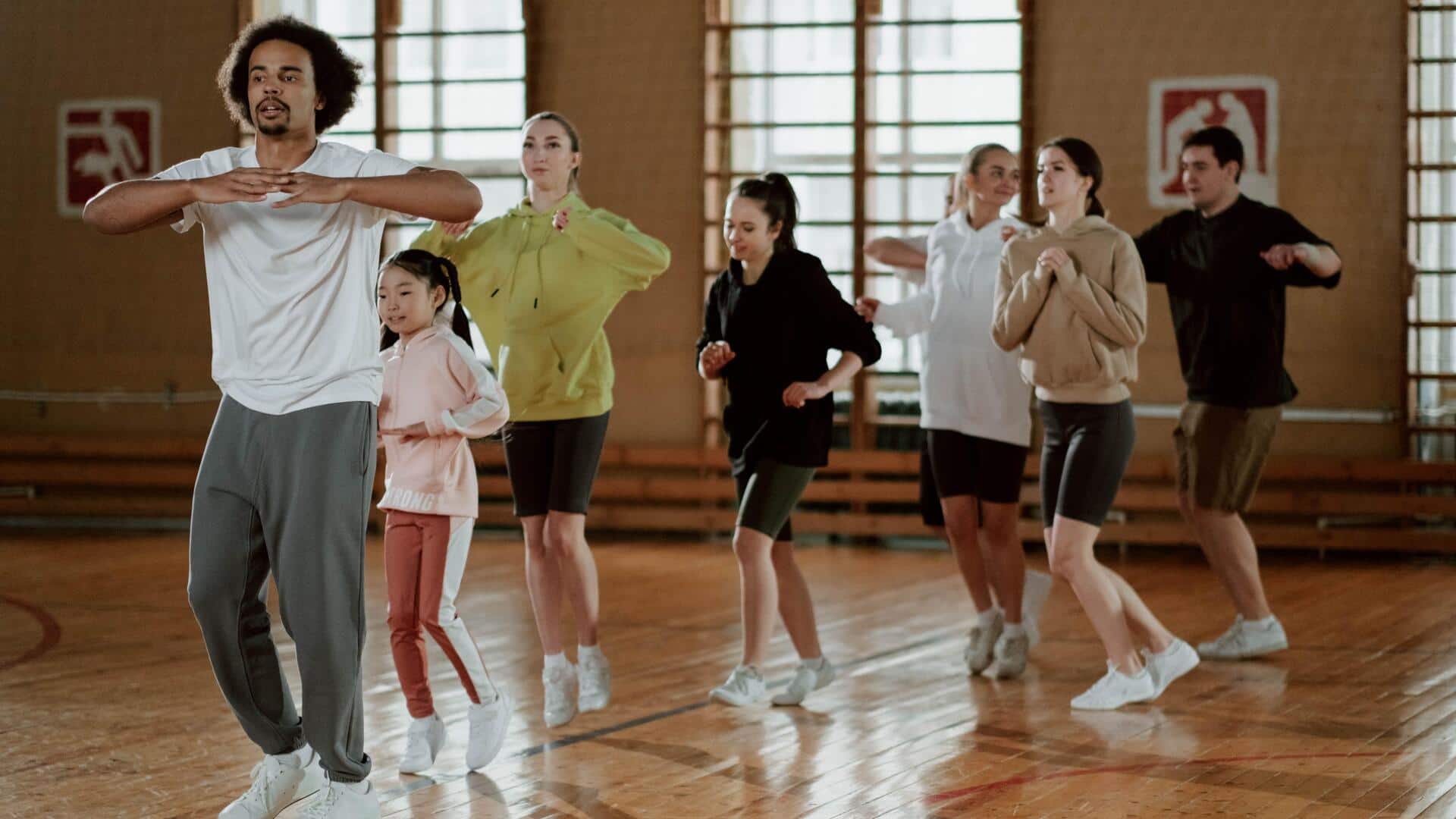 Swap a boring workout for some dance aerobics