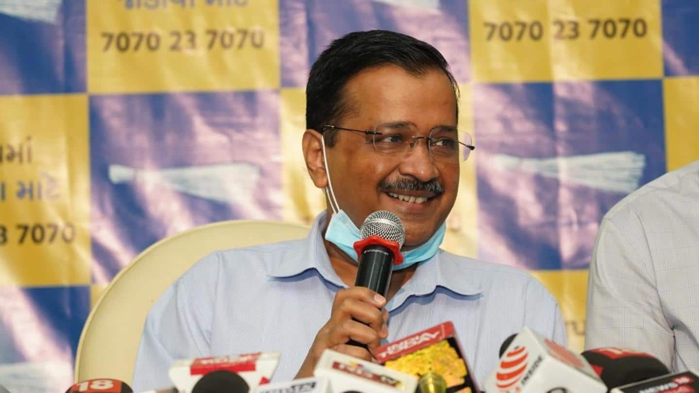 Kejriwal also inaugurated AAP headquarters in Ahmedabad Kejriwal also inaugurated AAP headquarters in Ahmedabad