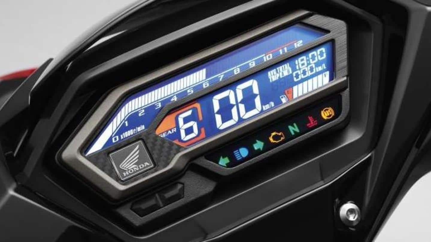The two-wheeler is offered in three color options The two-wheeler is offered in three color options