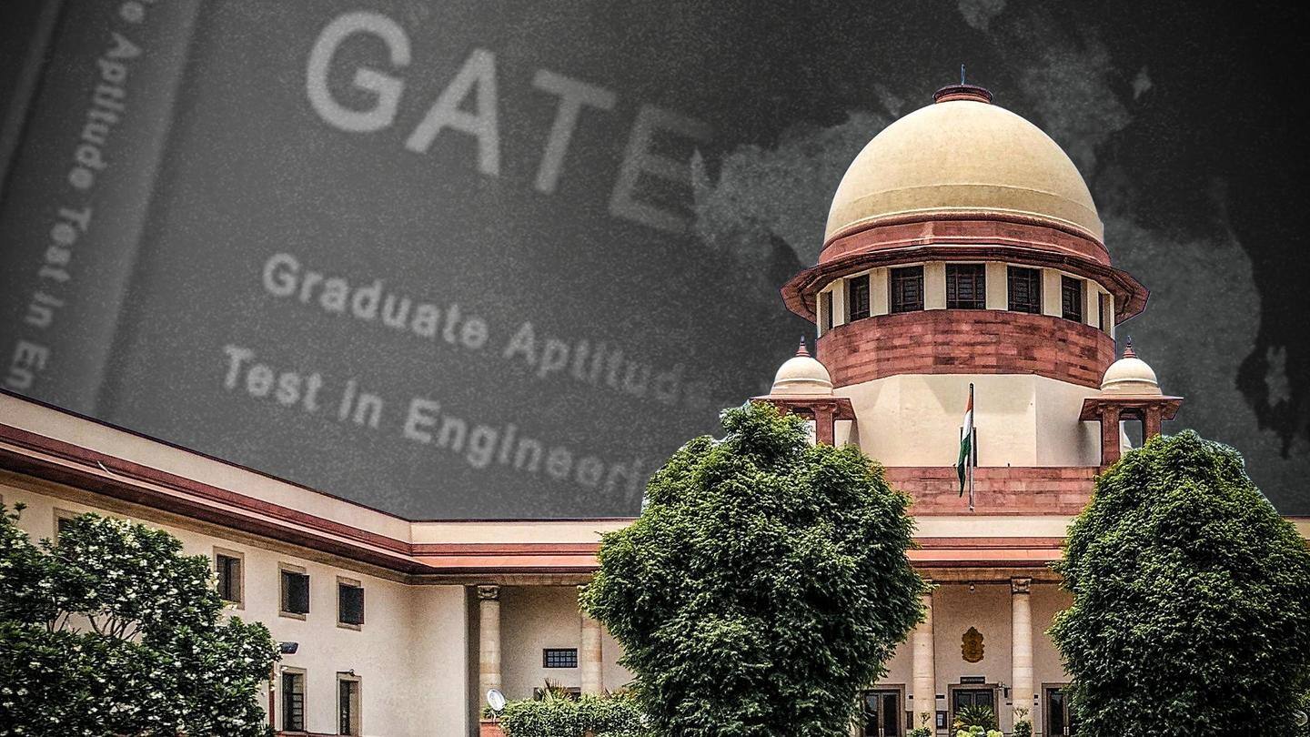 SC refuses to postpone GATE 2022 scheduled for February 5