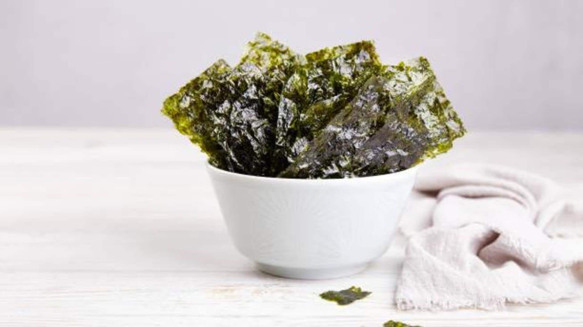 Swap pretzels for dried seaweed snacks: Here's why Swap pretzels for dried seaweed snacks: Here's why