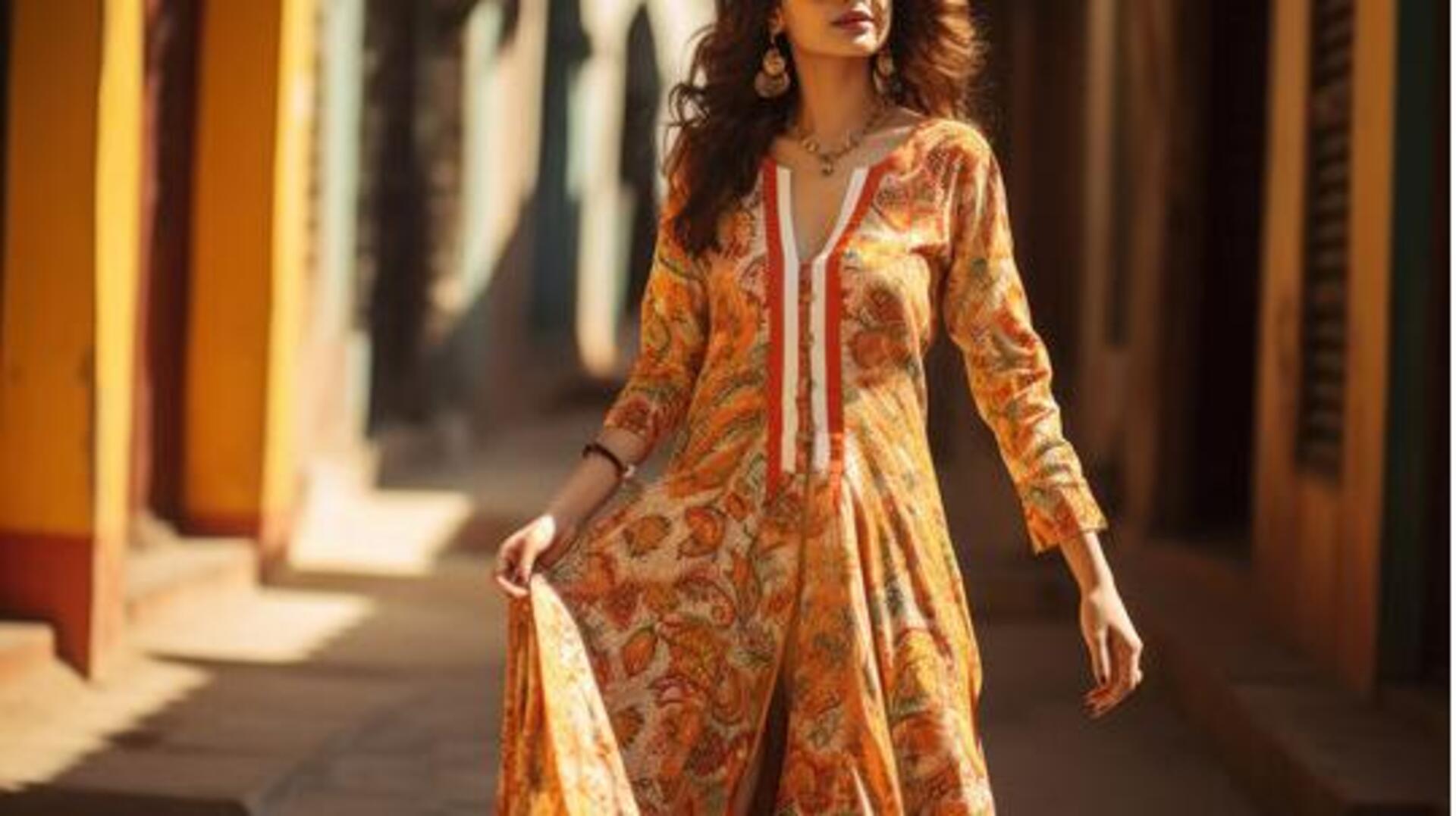 Nail your winter look with kurti-skirt combos