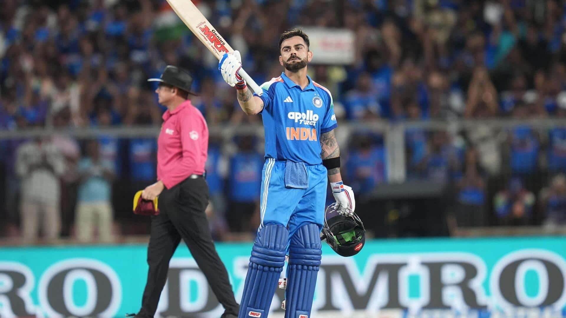 Virat Kohli owns 30 centuries while chasing in ODIs: Stats