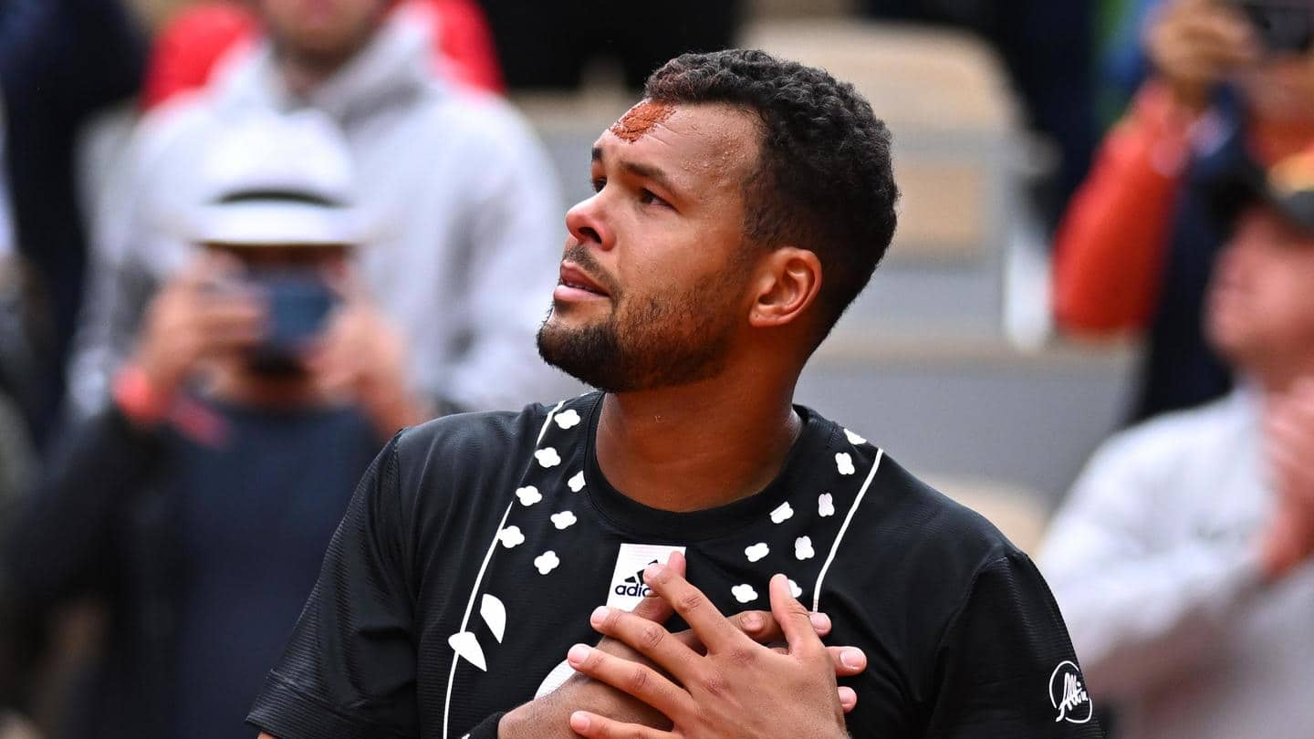 Jo-Wilfried Tsonga bids farewell to tennis: His career in numbers