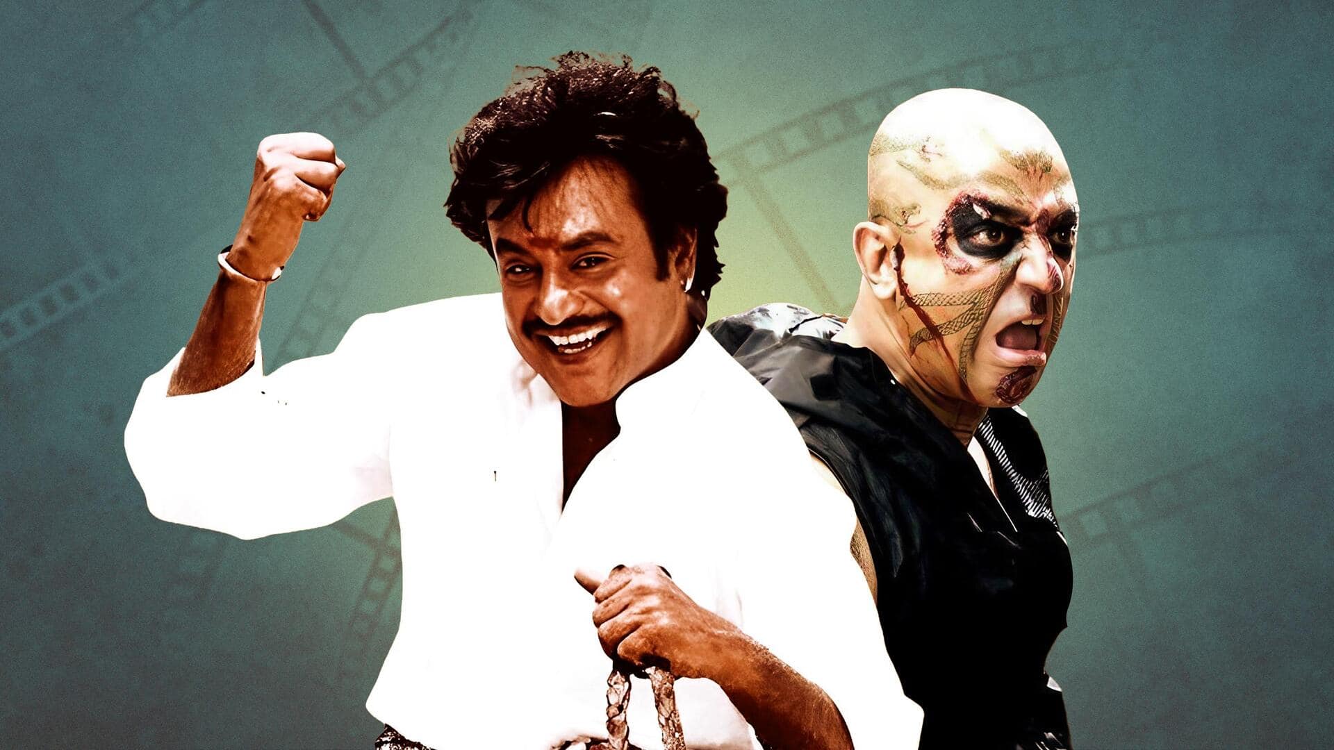 Muthu' vs. 'Aalavandhan': Rajinikanth's film dominates Kamal Haasan's  starrer as both the classics re-release