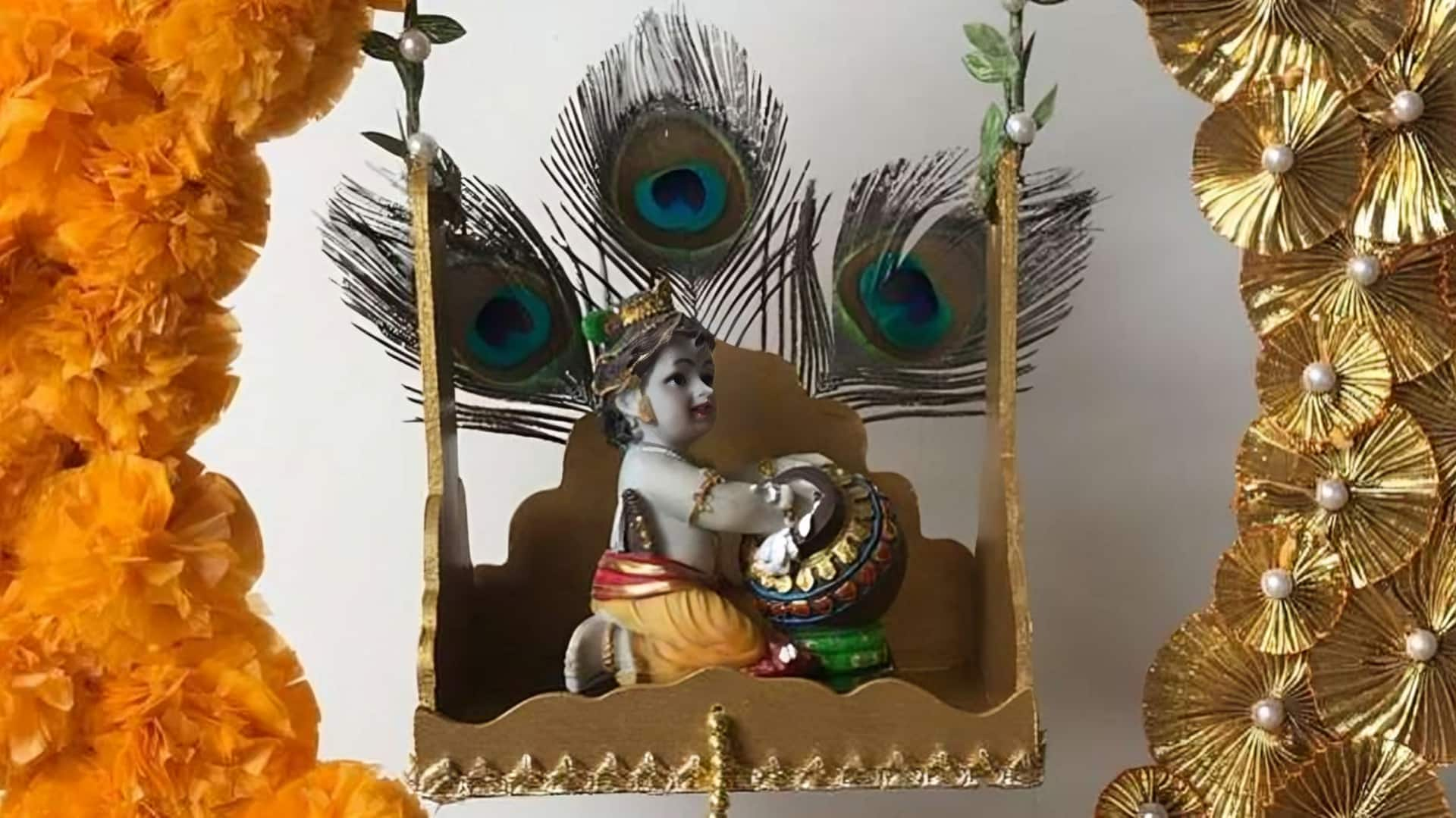 Janmashtami 2024: 5 creative palki decor ideas you must try