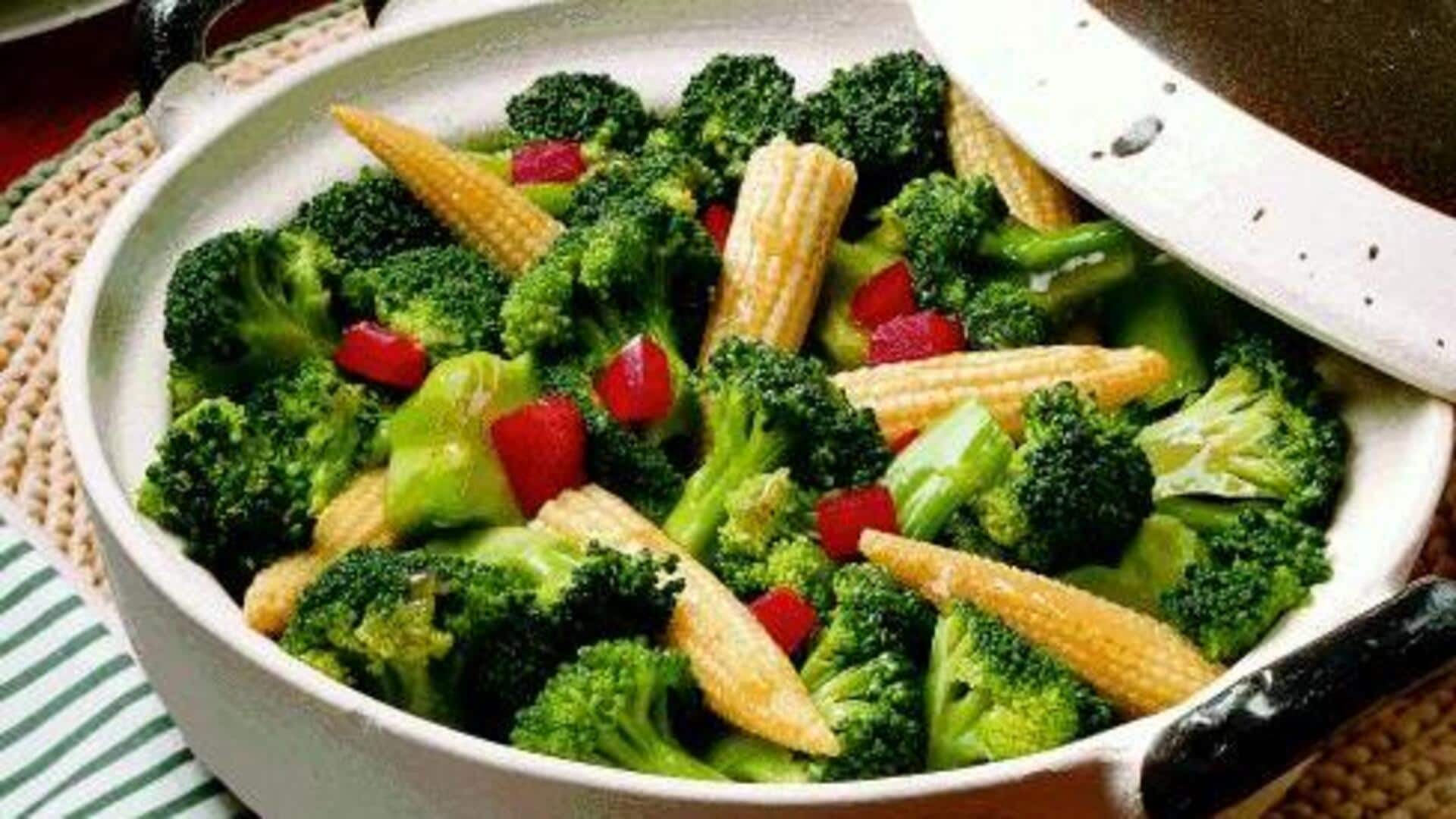 Healthy breakfasts: Broccoli corn scramble 