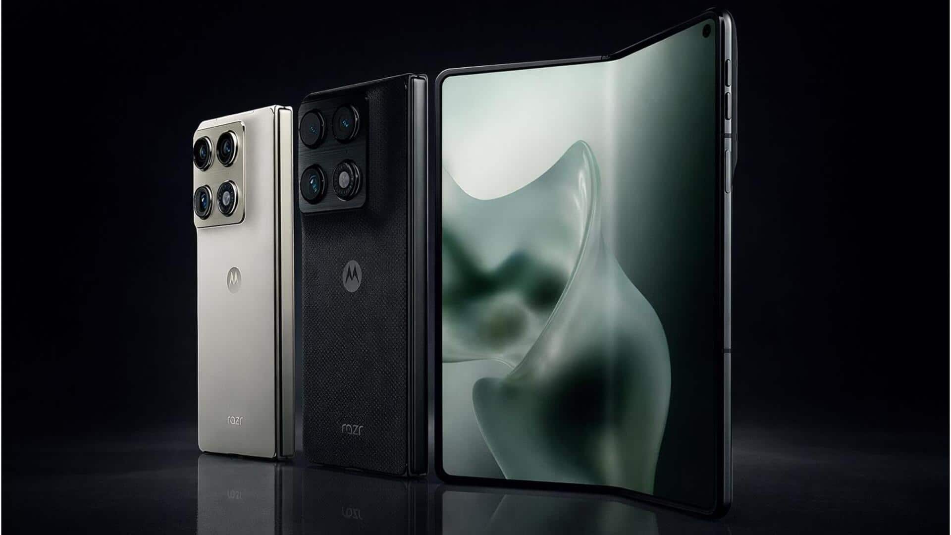 #MWC2026: Motorola unveils its 1st-ever foldable smartphone 