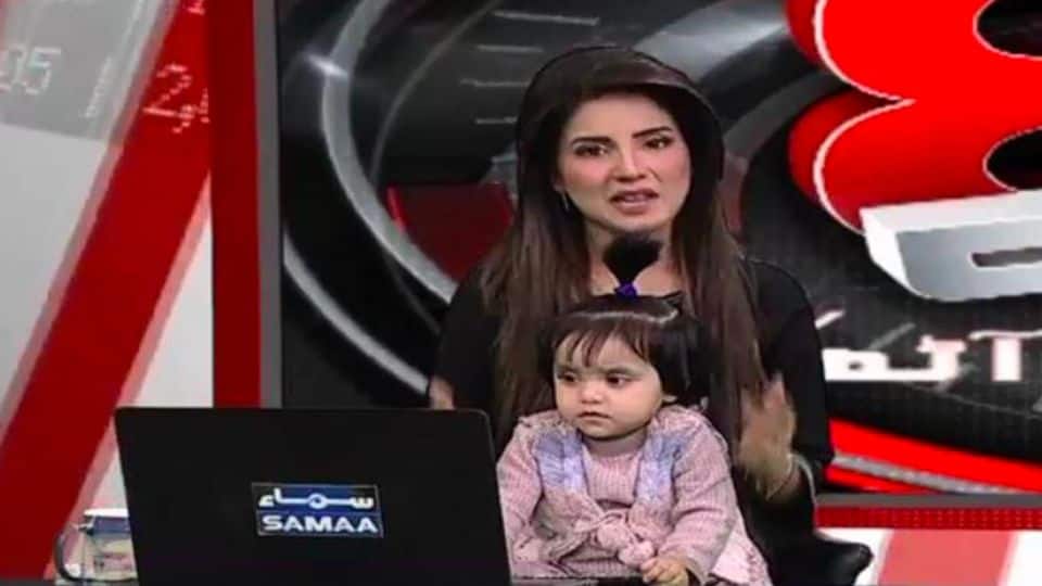 Pakistani anchor brings daughter on show to condemn 8-year-old's rape