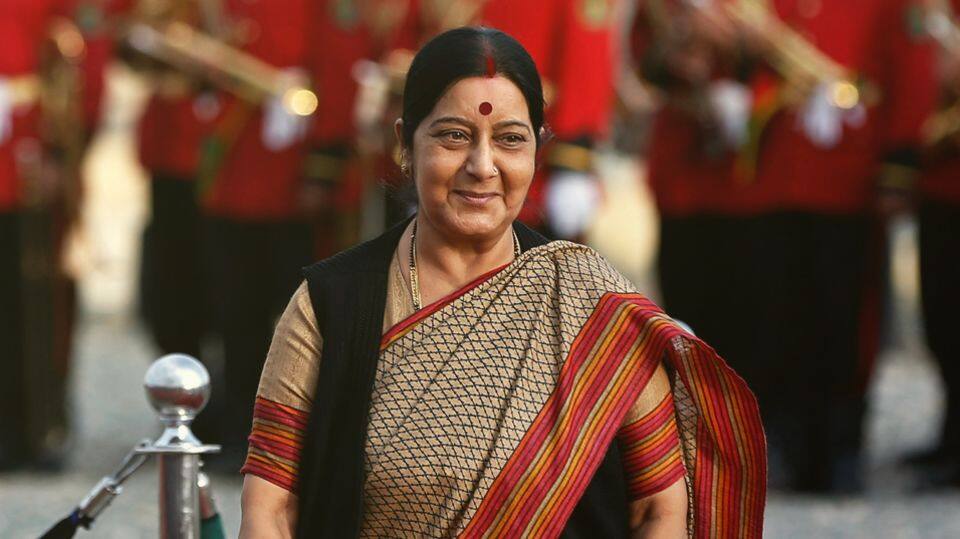 Sushma Swaraj, Nirmala Sitharaman Sushma Swaraj, Nirmala Sitharaman