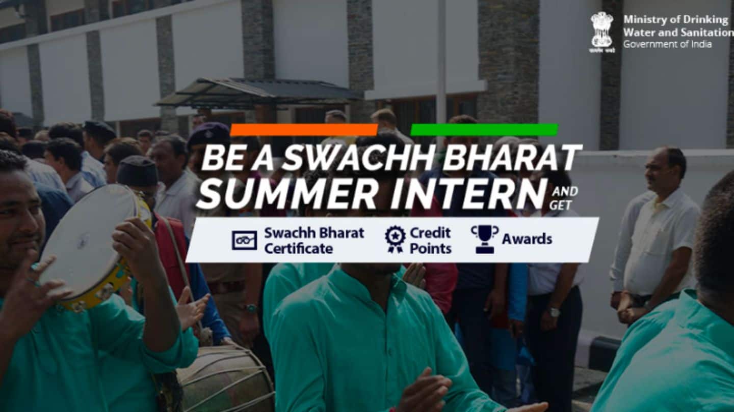 MHRD announces Swachh Bharat summer internships. Apply now